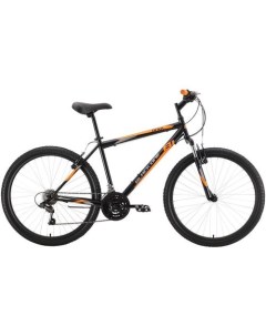 Велосипед Onix 2021 горный взрослый рама 18 колеса 26 черный оранжевый 16 6кг Black one