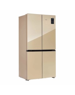 Холодильник Side by Side RCD 545I BEIGE GLASS Tesler
