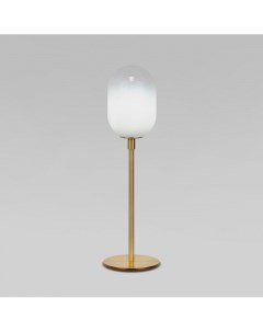 Настольная лампа декоративная Loona 01161 1 латунь Eurosvet