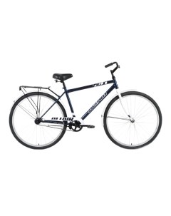 Велосипед City high 2023 19 темно синий серый Altair