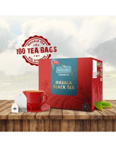 Черный чай Ассамский чай Масала 100 шт по 2 г Samaara