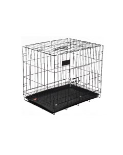 Клетка для собак 61х42х50 см чёрная Пижон