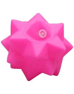 Игрушка пищащая Кристалл для собак 8 см розовая Пижон