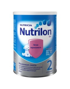 Смесь сухая молочная последующая адаптированная с 6 мес ГА 2 Nutrilon Нутрилон банка 800г Nutricia