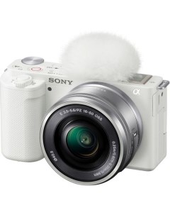 Фотоаппарат Alpha ZV E10L kit kit E PZ 16 50 мм F3 5 5 6 OSS белый Sony
