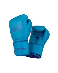 Перчатки боксерские Undefeated светло синие 14 унций Clinch