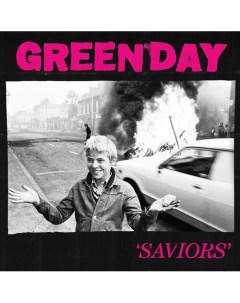 Green Day Saviors Limited Pink Black LP Республика