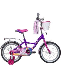 Велосипед для малышей 207GIRLZZ VL23 фиолетовый Novatrack