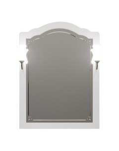 Зеркало для ванной Лоренцо 80 белый без патины Opadiris