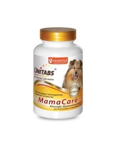 UNITABS MamaCare В9 Витамины д беременных и кормящих собак 100таб уп Экопром