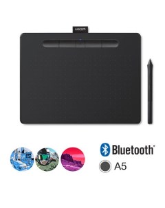 Графический планшет Intuos M Bluetooth черный CTL 6100WLK N Wacom