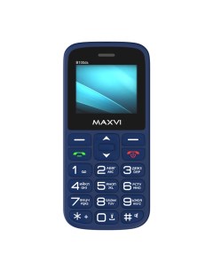Мобильный телефон B100 DS Blue Maxvi