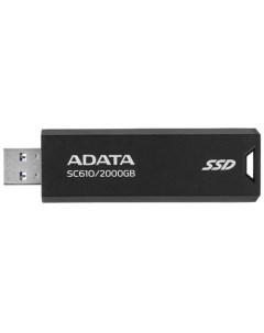 Внешний SSD диск A DATA SC610 2000G CBK RD 2 ТБ SC610 2000G CBK RD Adata
