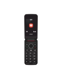 Мобильный телефон 247B Red с док станцией Inoi