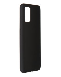 Чехол для Samsung Galaxy A02s A03s Silicone Soft Touch Black ASTGA02SBK Alwio