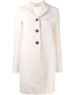 Blanca однобортное пальто нейтральные цвета Blanca