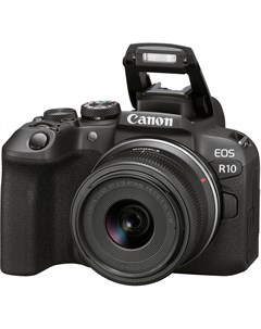 Беззеркальный фотоаппарат EOS R10 Kit RF S 18 45mm IS STM Canon