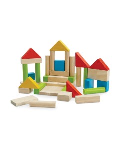 Кубики цветные PlanToys 40 шт 5513 Plan toys