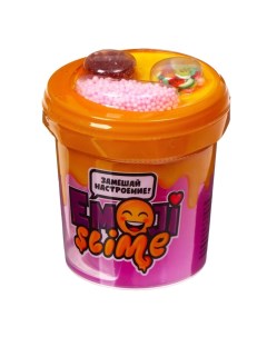 Слайм Slime Emoji 120 мл фиолетовый Nobrand