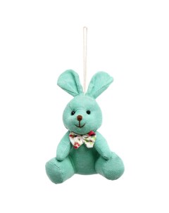 Мягкая игрушка Кролик на подвеске цвета МИКС Nobrand