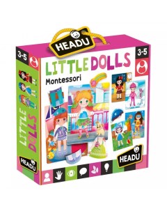 Настольная игра для детей с 3 лет Монтессори Маленькие куклы Headu