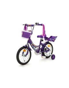 Велосипед детский двухколесный 14 FORIS фиолетовый ZG 1416 Zigzag