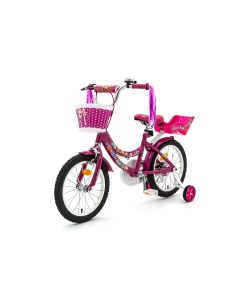 Велосипед детский двухколесный 16 FORIS малиновый ZG 1624 Zigzag