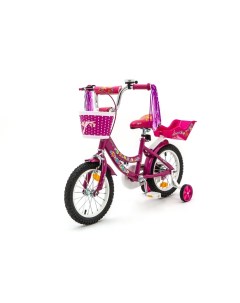 Велосипед детский двухколесный 14 FORIS малиновый ZG 1414 Zigzag