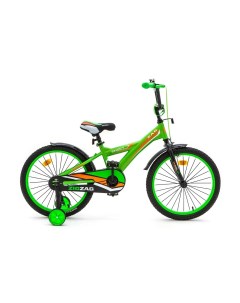 Велосипед детский двухколесный 20 SNOKY зеленый Zigzag