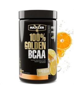 Аминокислоты 100 Golden BCAA 2 1 1 420 гр Апельсин Maxler