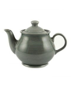 Заварочный чайник Классик темно серый 600 мл Башкирский фарфор