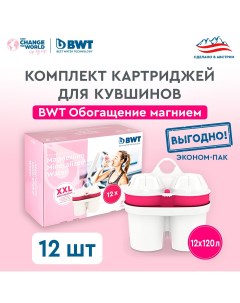 Картридж для фильтра кувшина Обогащение магнием комплект 12 шт Bwt