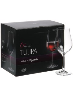 Бокал для вина 450 мл 6 шт Bohemia Tulipa CR450101T Crystalite bohemia