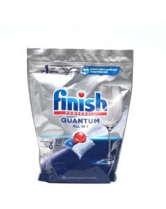 Таблетки для мытья посуды в посудомоечных машинах Quantum 70 шт Finish