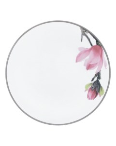 Тарелка десертная Magnolia Ballet 22 см белая Porcel
