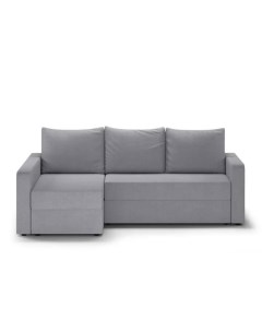Угловой диван кровать ART 104 YG 7 SR левый серый Westeny
