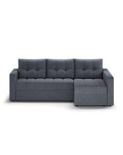 Угловой диван кровать ART 102 YG G TSR правый темно серый Westeny