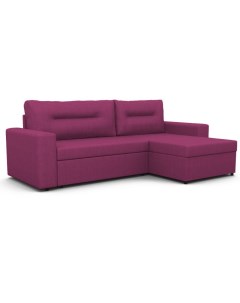 Угловой диван Фокус Скандинавия правый 228х148х86 см малиново розовый 35932 Фокус- мебельная фабрика