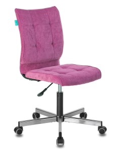 Офисное кресло или стул CH 330M LT 15 без подлокотников малиновый 1140646 Бюрократ