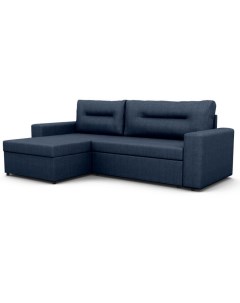 Угловой диван Фокус Скандинавия левый 228х148х86 см стальной синий 36329 Фокус- мебельная фабрика