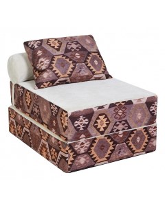 Кресло кровать PuzzleBag L DRB_4821200 разноцветный коричневый Dreambag