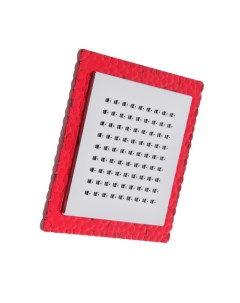 Лейка стационарная квадратная Z0151 15 х15 см 1 режим пластик цвет красный хром Zein
