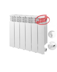 Радиатор алюминиевый 500 80 10 секций 2000000003894 Sunny heater