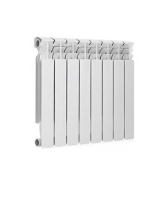 Радиатор отопления биметаллический 500 80 8 секции Aqualink