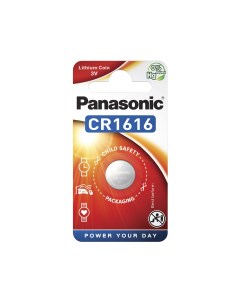 Батарейка CR 1616EL 1B 1 шт Panasonic