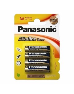 Батарейка Alkaline Standart LR06 4 шт Panasonic