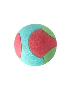 Игрушка для собак Мячик фактурный разноцветный ТПР диаметр 7 5 см Pet universe