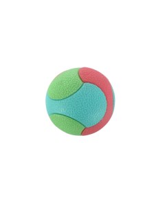 Игрушка для собак Мячик фактурный разноцветный ТПР диаметр 5 5 см Pet universe