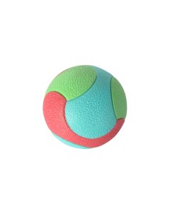Игрушка для собак Мячик фактурный разноцветный ТПР диаметр 6 5 см Pet universe