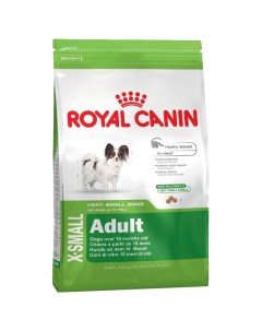 Сухой корм для собак Adult X Small рис птица 1 5кг Royal canin